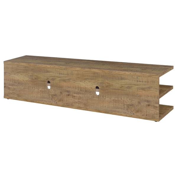 Coaster Cartmill 78-Inch 2-Tier Tv Stand Media Console Mango