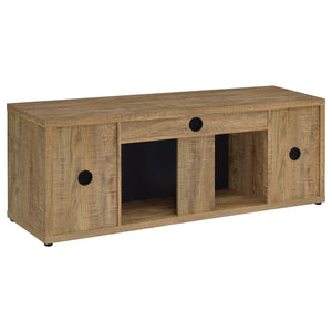 Coaster Fuller 60-Inch 2-Door Tv Stand Fireplace Media Console Mango