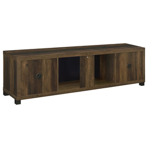 Coaster Havering 71-Inch Tv Stand Fireplace Media Console Dark Pine