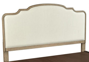 Aspenhome Provence King/California King Upholstered Headboard In Patine
