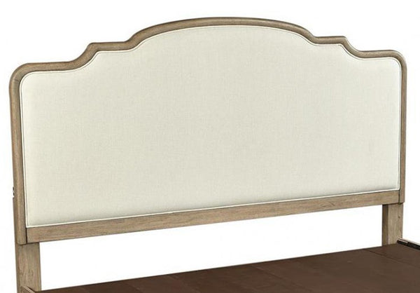 Aspenhome Provence King/California King Upholstered Headboard In Patine