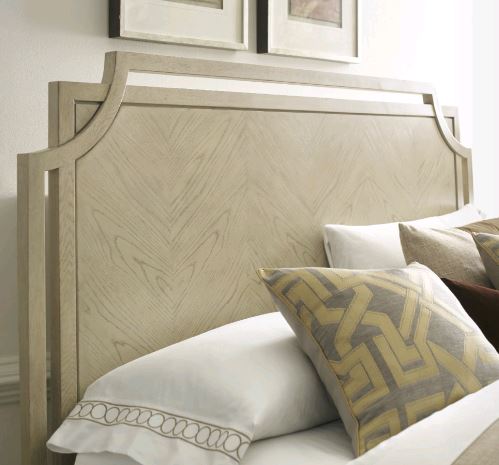American Drew Lenox Alabaster Royce Panel Bed King Headboard
