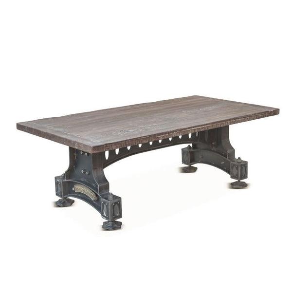 Home Trends Design Old Mill 53-Inch Cast Iron Coffee Table