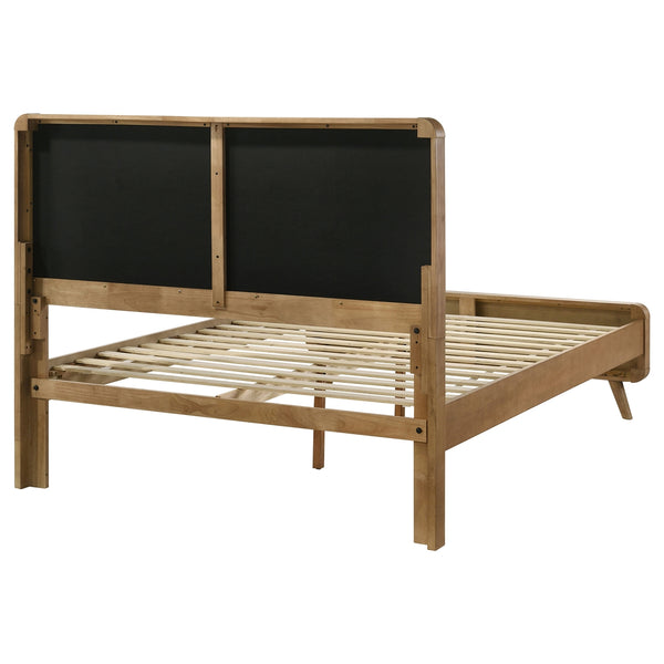 Coaster Robyn Wood California King Platform Bed Light Ash