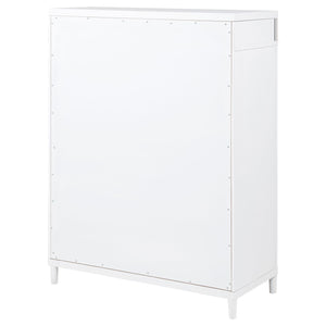 Coaster Gracemont 5-Drawer Bedroom Chest Of Drawers White