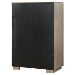 Coaster Durango 5-Drawer Bedroom Chest Taupe Oak