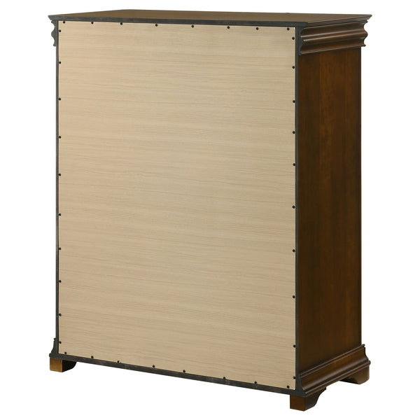 Coaster Garland 4-Drawer Bedroom Chest Of Drawers Brown Cherry