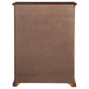 Coaster Sumerlin 6-Drawer Bedroom Chest Of Drawers Cappuccino