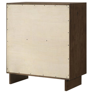 Coaster Glenwood 4-Drawer Chest Of Drawers Warm Brown