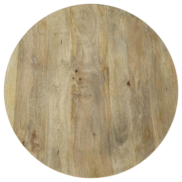 Coaster Touhy 2-Piece Round Coffee & End Table Set Natural Mango