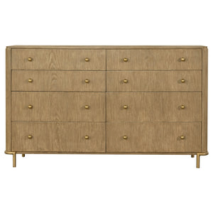 Coaster Arini 4-Piece California King Bedroom Set Cream & Sand Wash