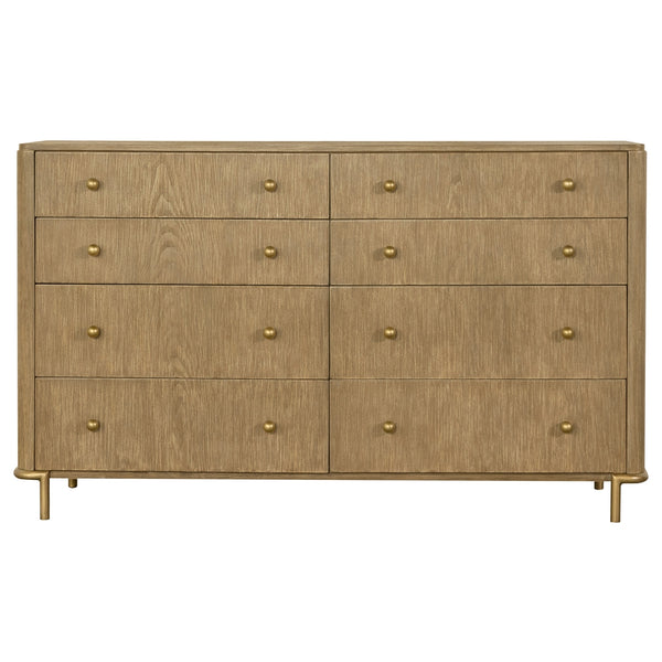 Coaster Arini 4-Piece California King Bedroom Set Cream & Sand Wash