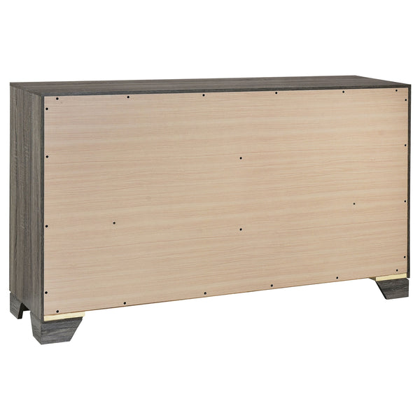 Coaster Wright 5-Piece California King Bedroom Set Brown Oak