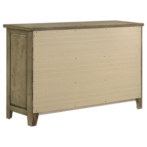 Coaster Hazlewood 4-Piece King Bedroom Set Vineyard Oak