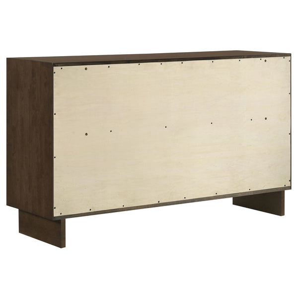 Coaster Glenwood 4-Piece Queen Bedroom Set Warm Brown