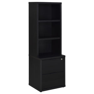 Coaster Westpark 3-Piece Twin Bedroom Set Bookcase Headboard Black