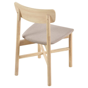 Coaster Parkridge Dining Side Chair White Washed