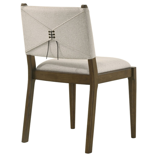 Coaster Ottowa Upholstered Dining Side Chair Brown