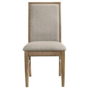 Coaster Adina 8-Piece Extension Dining Set Distressed Light Brown