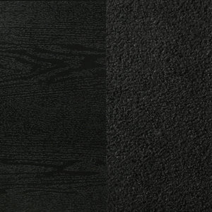 Coaster Miranda 54-Inch Upholstered King Panel Bed Black