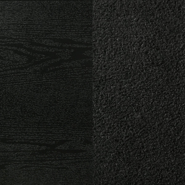 Coaster Miranda 54-Inch Upholstered King Panel Bed Black