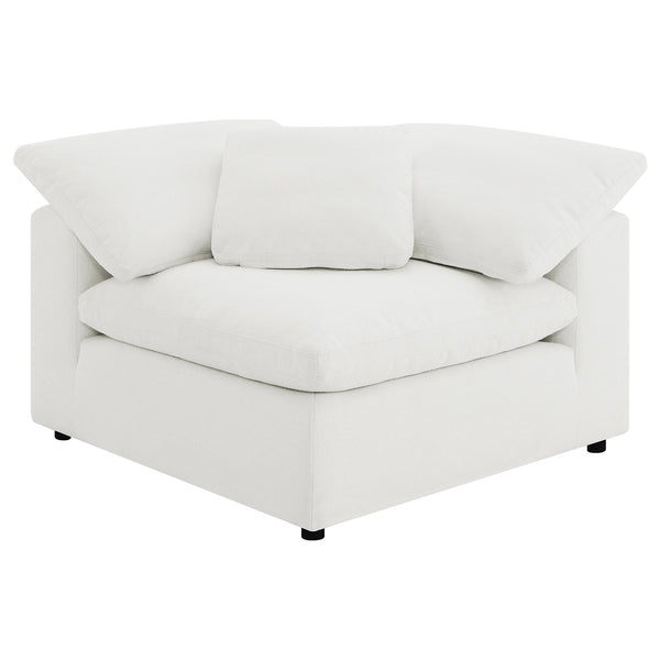 Coaster Raleigh 5-Piece Boucle Upholstered Modular Sectional Ivory