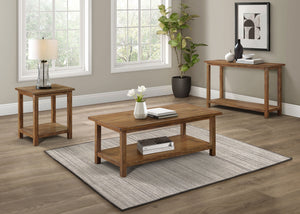 Coaster Payne Wood Entryway Sofa Console Table Distressed Brown