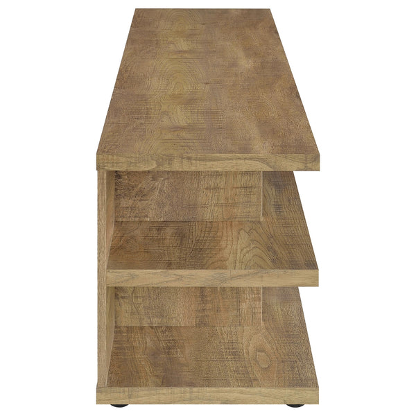 Coaster Cartmill 78-Inch 2-Tier Tv Stand Media Console Mango