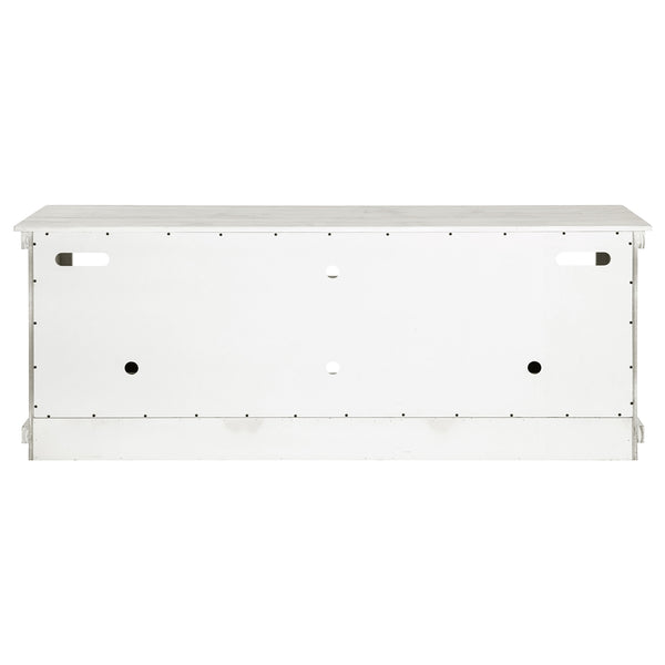Coaster Payne 70-Inch Tv Stand Media Console Distressed White