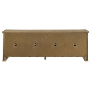 Coaster Adina 70-Inch Tv Stand Media Console Distressed Light Brown