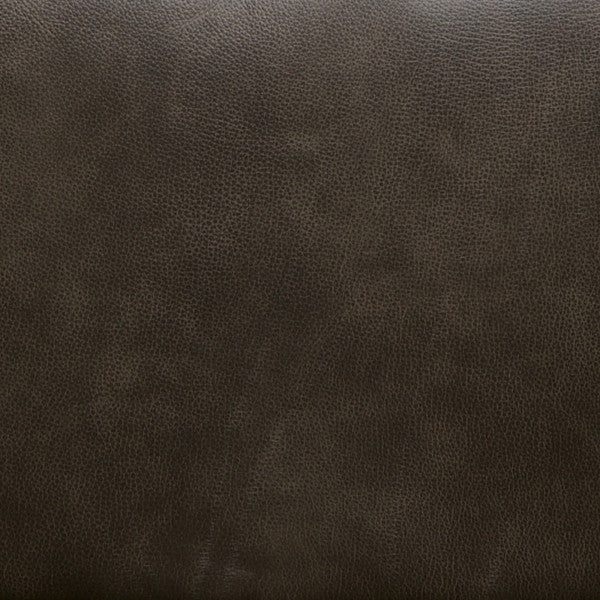 Flexsteel Wade Leather Swivel Chair in Carob