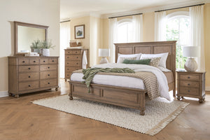 Aspen Home Oxford Tan King Panel Bed