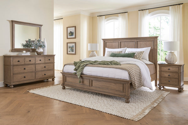 Aspen Home Oxford Tan Queen Panel Headboard