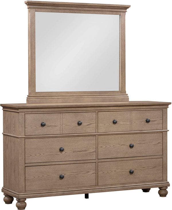 Aspen Home Oxford Tan 6-Drawer Dresser
