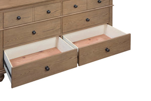 Aspen Home Oxford Tan 6-Drawer Dresser