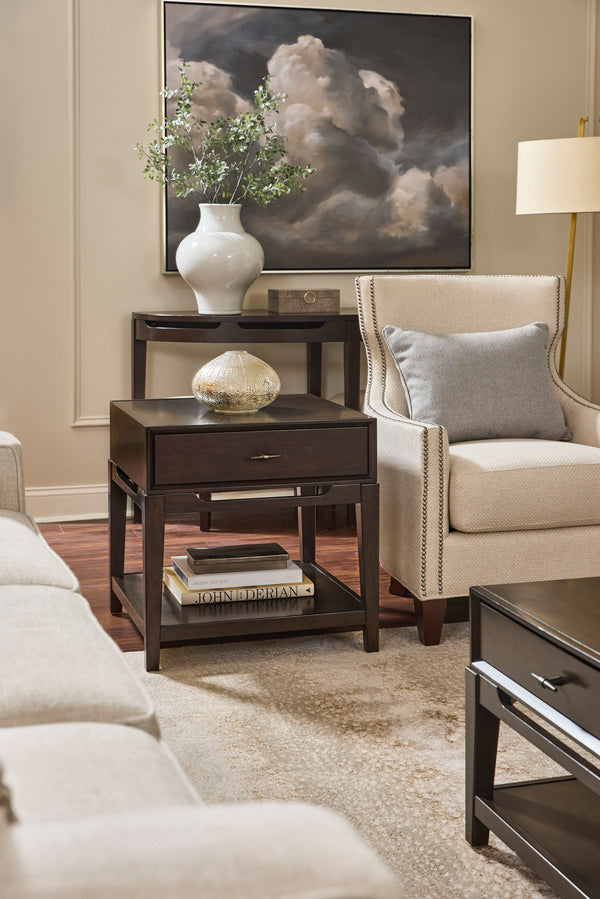 Aspen Home Sutton French Roast End Table