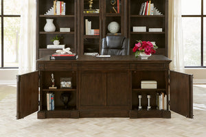 Aspenhome Jackson 72" Executive Desk in Turkish Coffee
