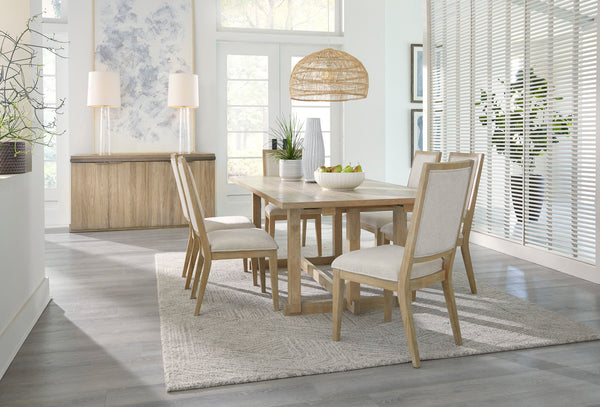 Aspen Home Modern Loft Dining Side Chair in Modern Khaki