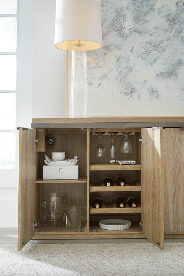 Aspen Home Modern Loft Sideboard in Modern Khaki