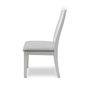 Seawinds Islamorada Distressed Taupe Shutter Back Dining Chair