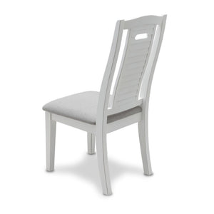 Seawinds Islamorada Distressed Taupe Shutter Back Dining Chair