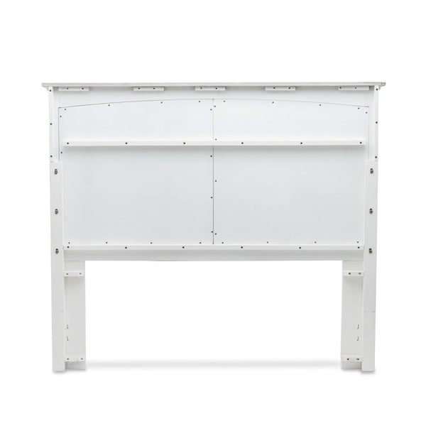 Seawinds Islamorada Clean White & Grey King Headboard