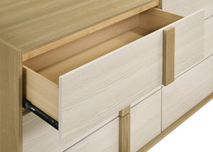 Coaster Hyland 6-Drawer Dresser Natural