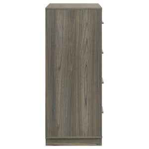 Coaster Fenwick 4-Drawer Chest Of Drawers Grey Oak