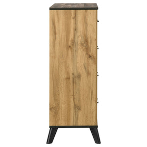 Coaster Kaywood 4-Drawer Bedroom Chest Of Drawers Natural Pine
