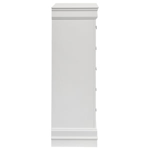 Coaster Louis Philippe 5-Drawer Bedroom Chest White