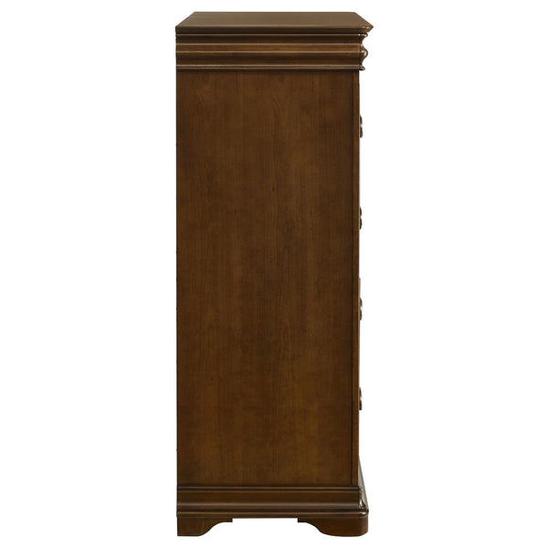 Coaster Garland 4-Drawer Bedroom Chest Of Drawers Brown Cherry