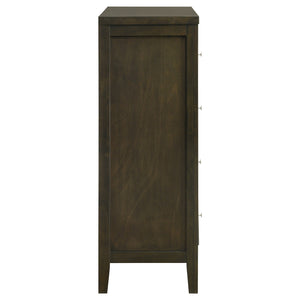 Coaster Wilkes 4-Drawer Chest Of Drawers Dark Cocoa