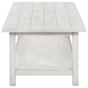 Coaster Payne 3-Piece Coffee & End Table Set Distressed White