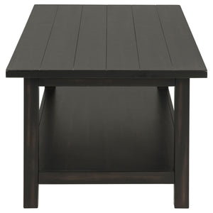 Coaster Payne 2-Piece Coffee & 1-Drawer End Table Set Java